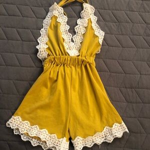 Cute little romper for toddler girls